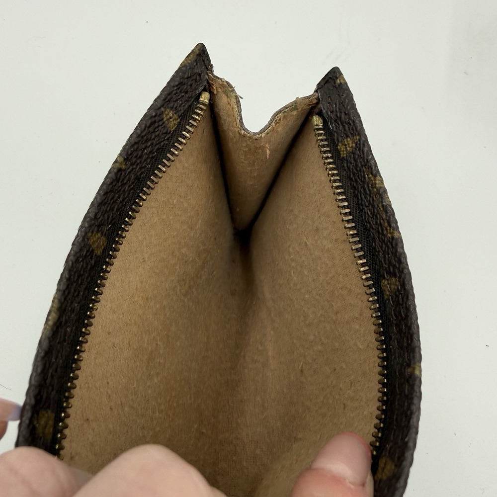 Authentic Vintage Louis Vuitton Monogram Bucket GM Pouch + COA - Clean Interior - Picture 13 of 16